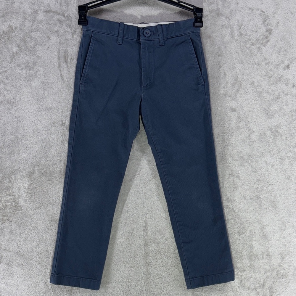 J.Crew Crewcuts Boys' Slim-fit Pant Flex Chino Overcast Blue Size 6